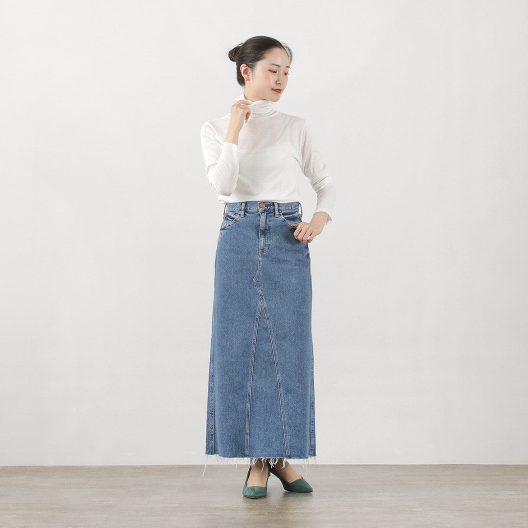 ROBERT P.MILLER(ロバートピーミラー) シアー パネルリブ タートル ロングスリーブ TEE