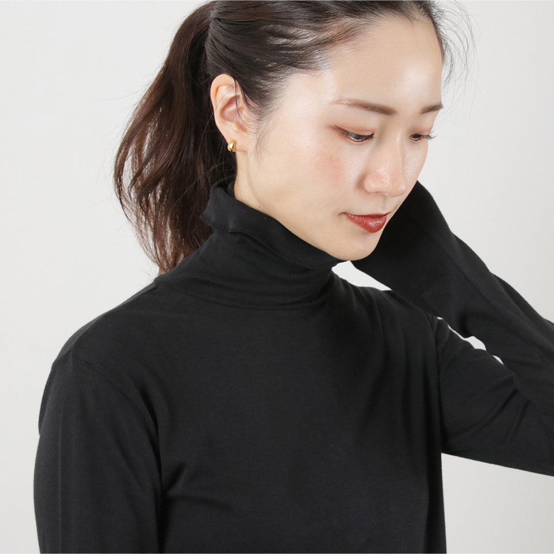 ROBERT P.MILLER(ロバートピーミラー) シアー パネルリブ タートル ロングスリーブ TEE