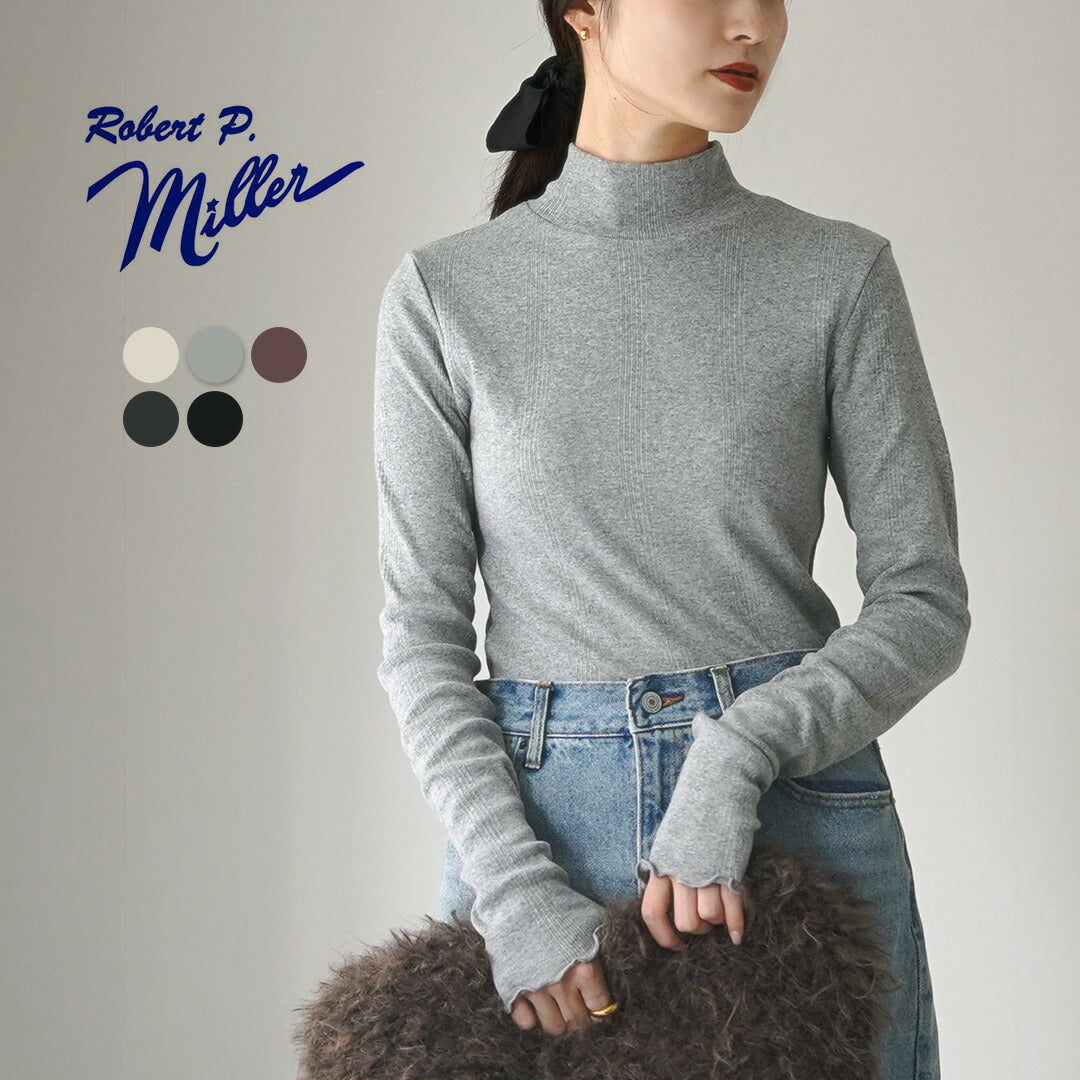 ROBERT P.MILLER(ロバートピーミラー) パネルリブ タートルTEE