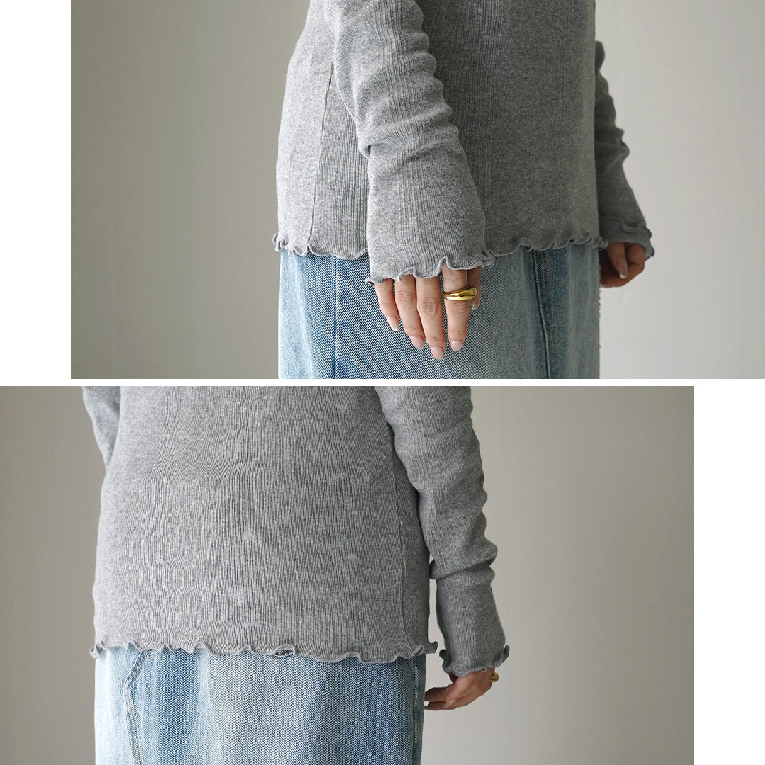 ROBERT P.MILLER(ロバートピーミラー) パネルリブ タートルTEE