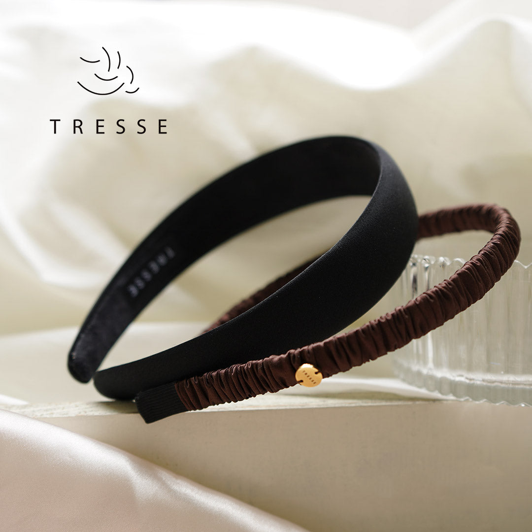 TRESSE(トレス) レア サテンカチューシャ