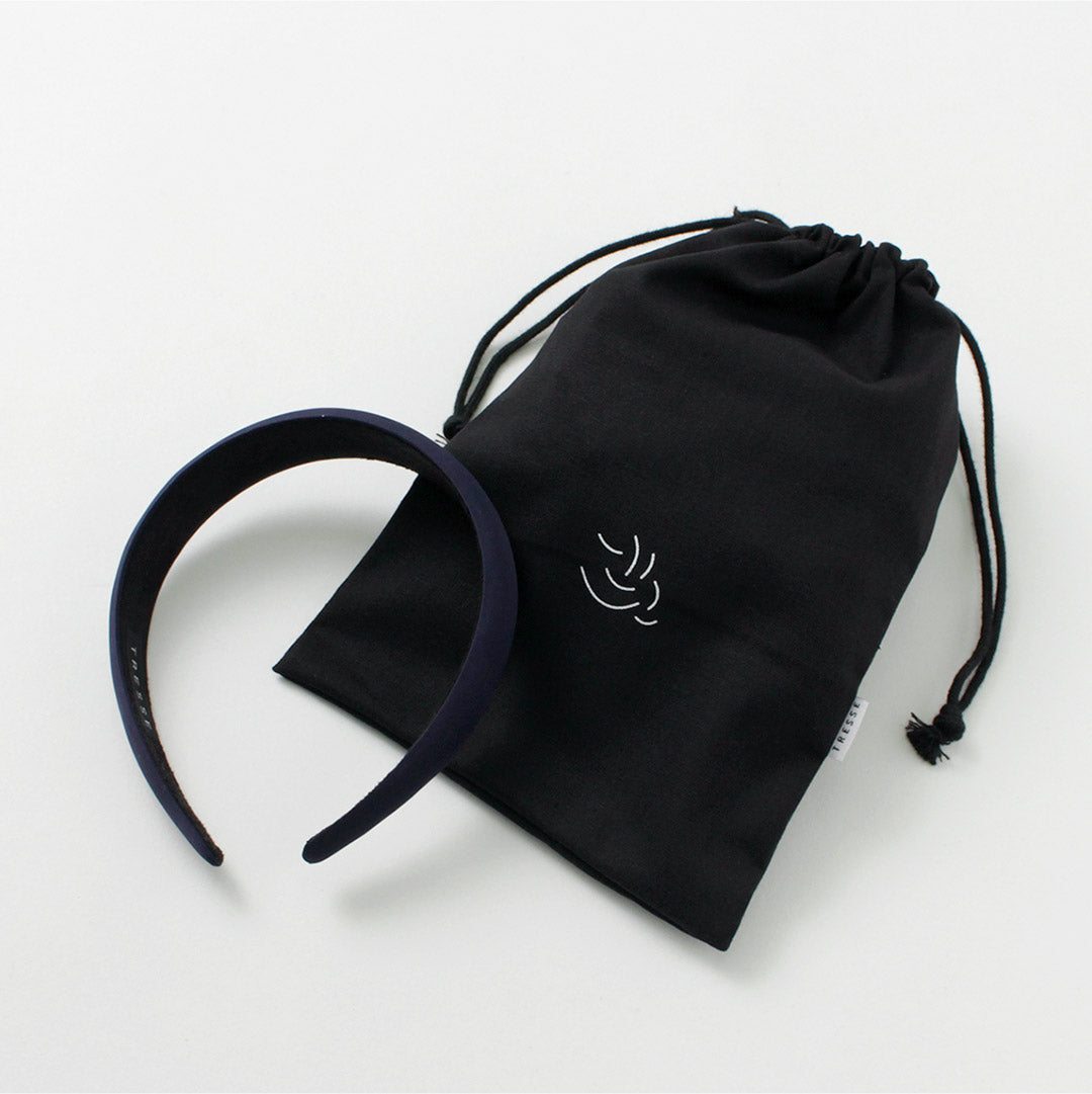 TRESSE(トレス) レア サテンカチューシャ