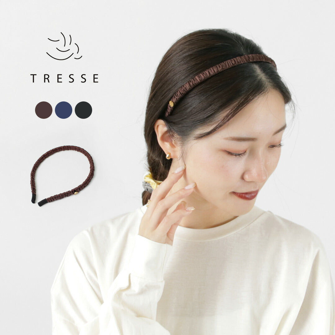 TRESSE(トレス) ソフィー シルクカチューシャ