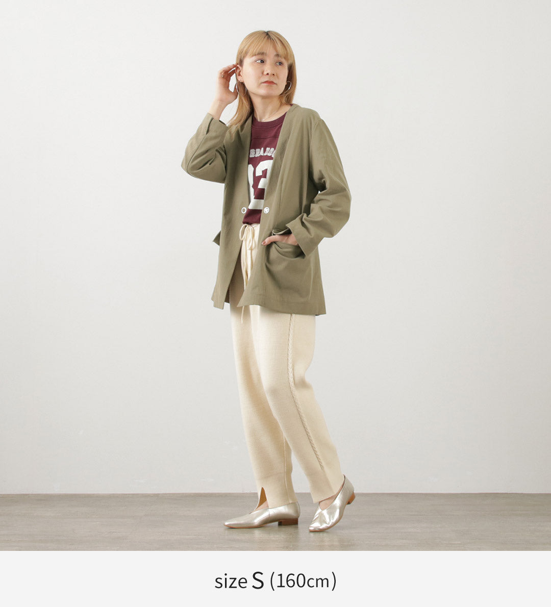 【50%OFF】JOHNBULL(ジョンブル) ノーカラージャケット