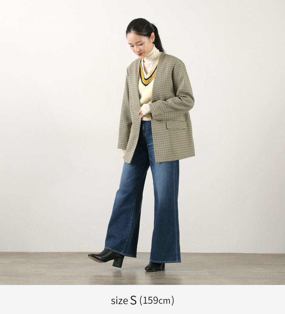 【50%OFF】JOHNBULL(ジョンブル) ノーカラージャケット