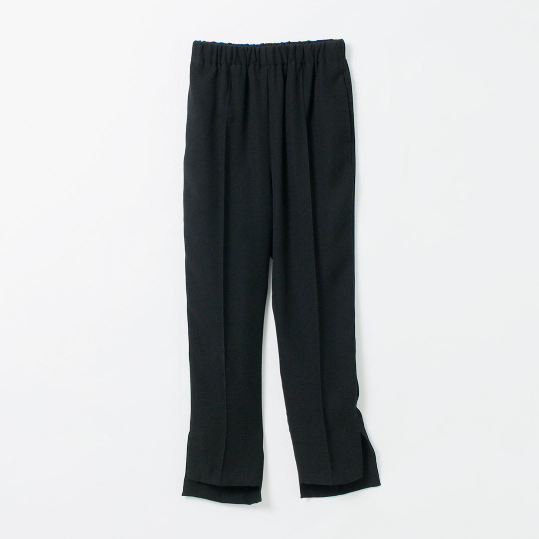 WHYTO.(ホワイト) ヘムデザイン トラウザー