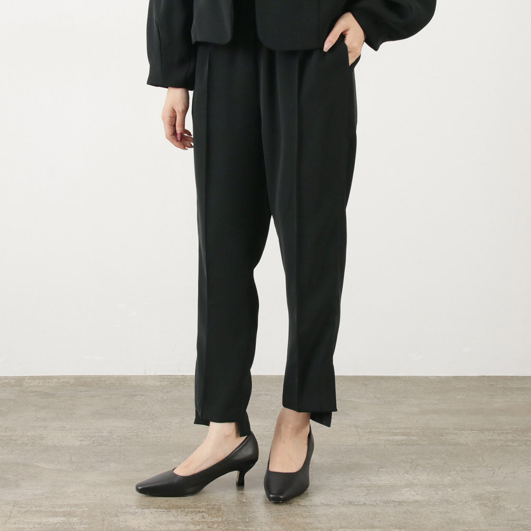 WHYTO.(ホワイト) ヘムデザイン トラウザー