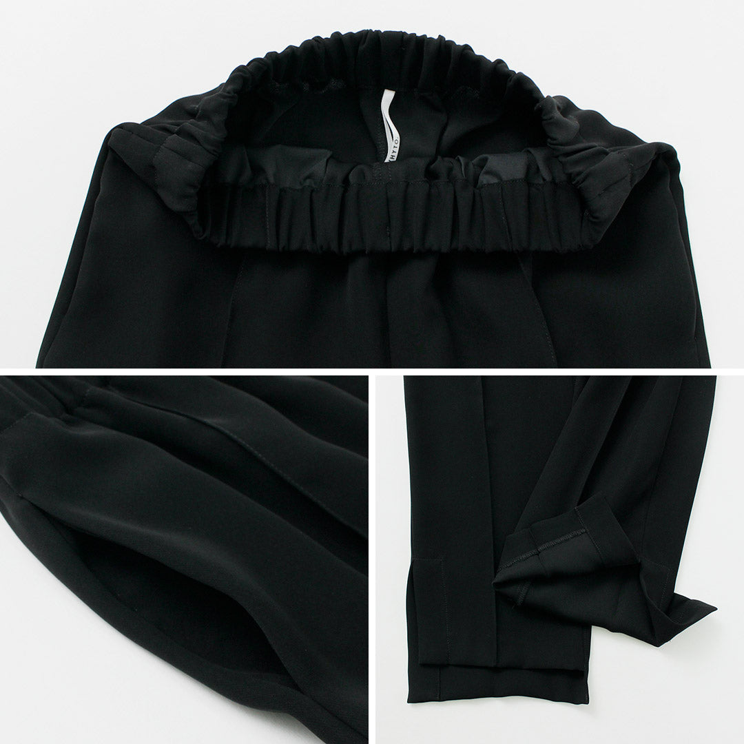 WHYTO.(ホワイト) ヘムデザイン トラウザー