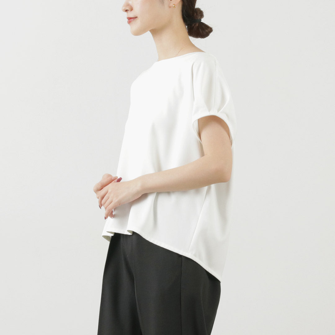 WHYTO.(ホワイト) ドロップ タック ブラウス