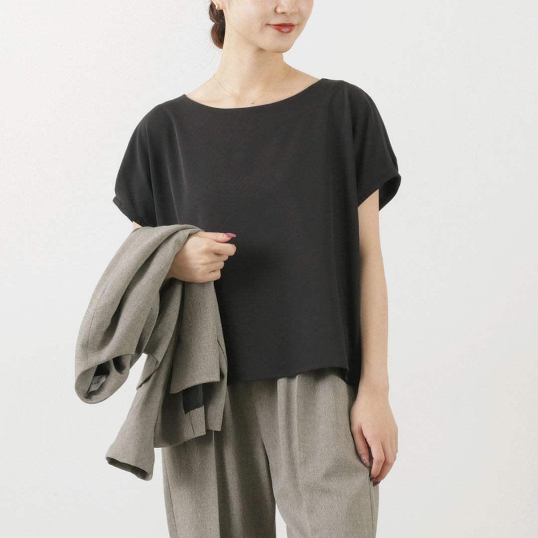 WHYTO.(ホワイト) ドロップ タック ブラウス