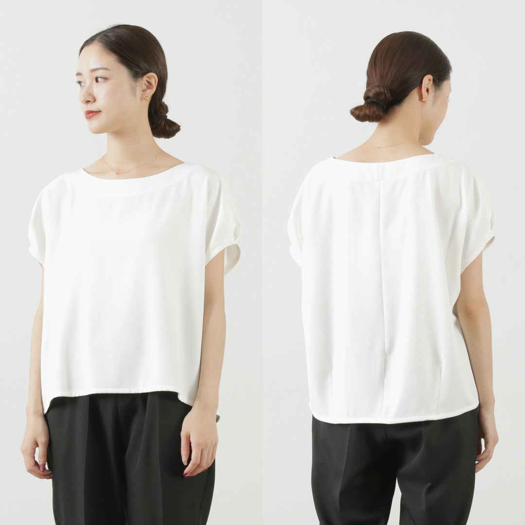 WHYTO.(ホワイト) ドロップ タック ブラウス