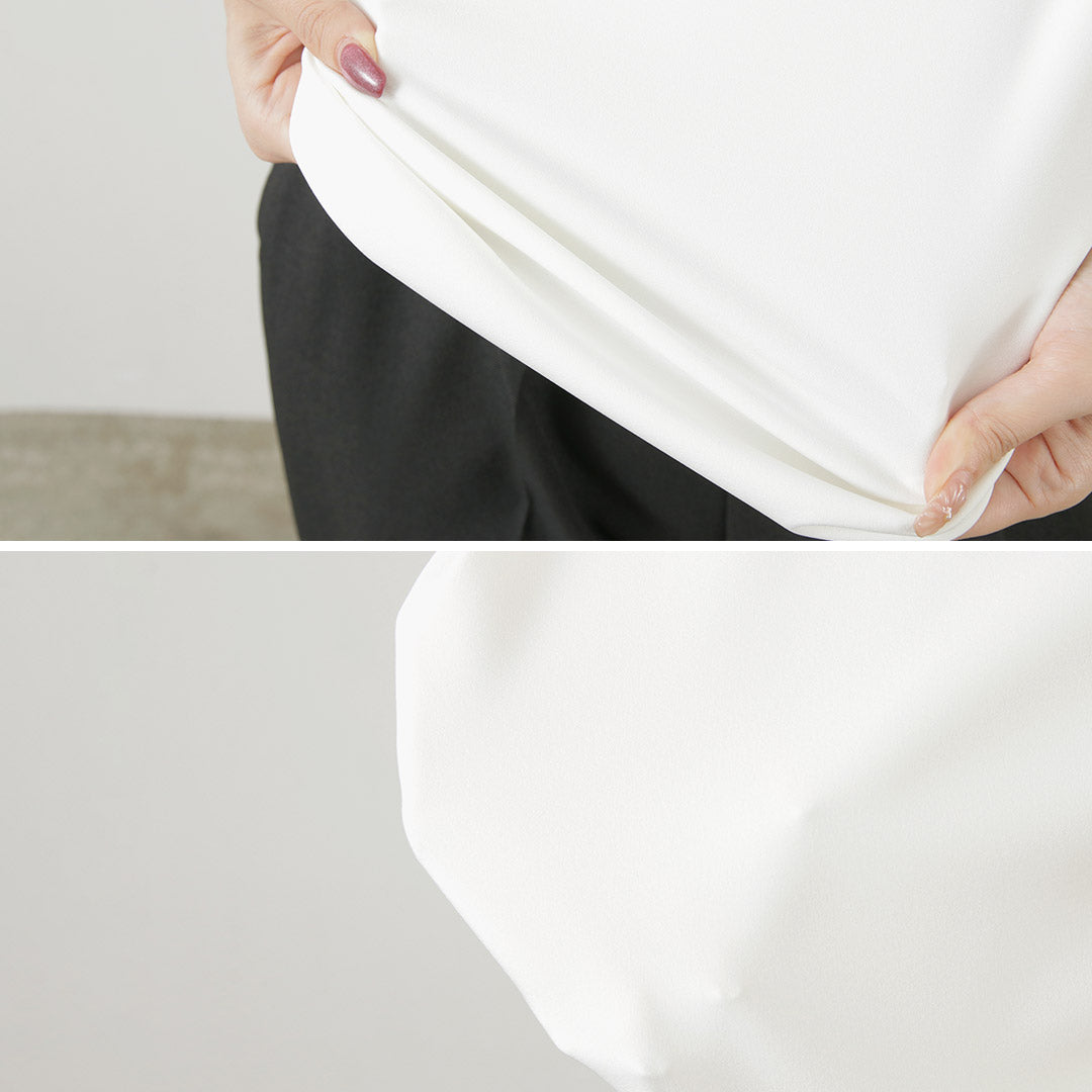 WHYTO.(ホワイト) ドロップ タック ブラウス