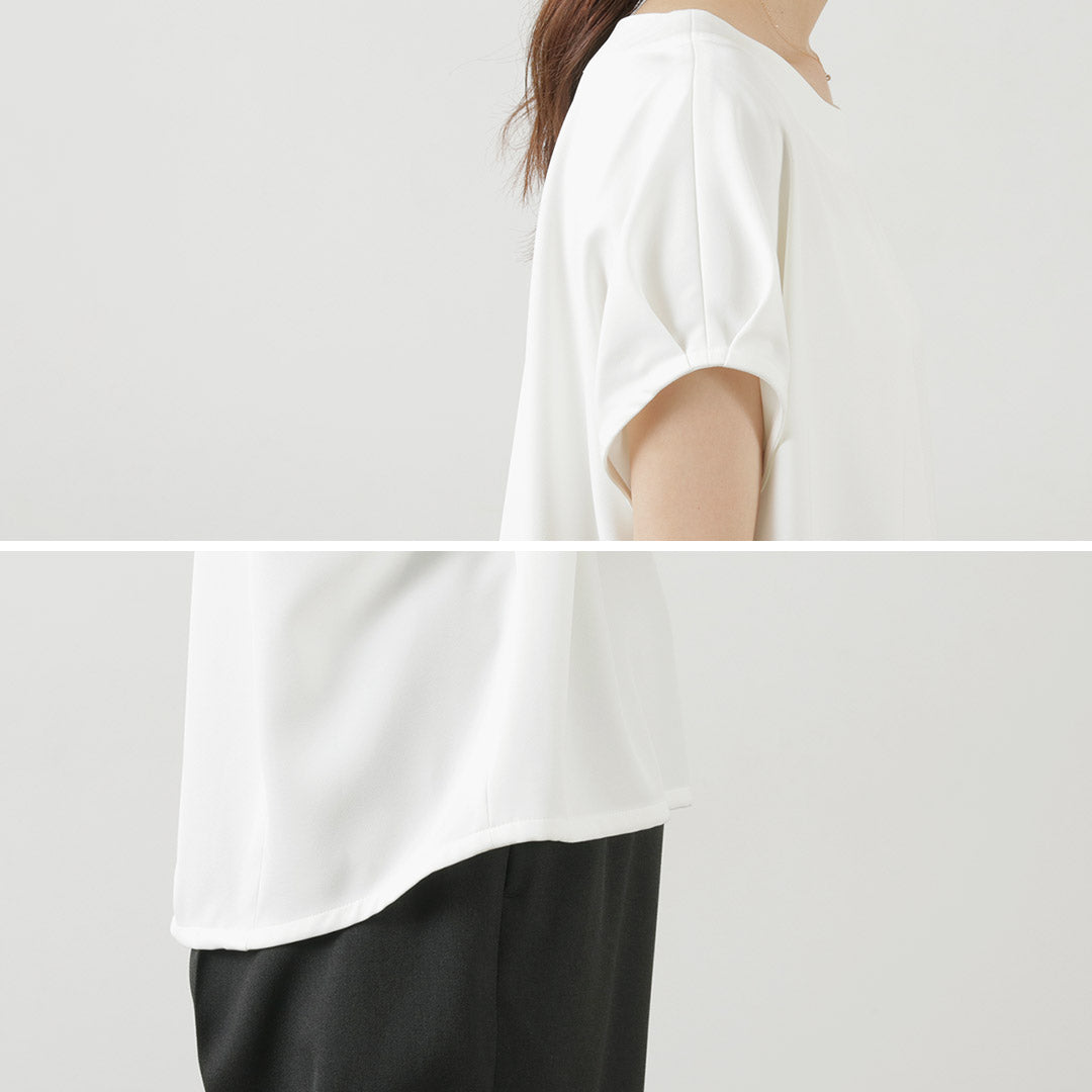 WHYTO.(ホワイト) ドロップ タック ブラウス