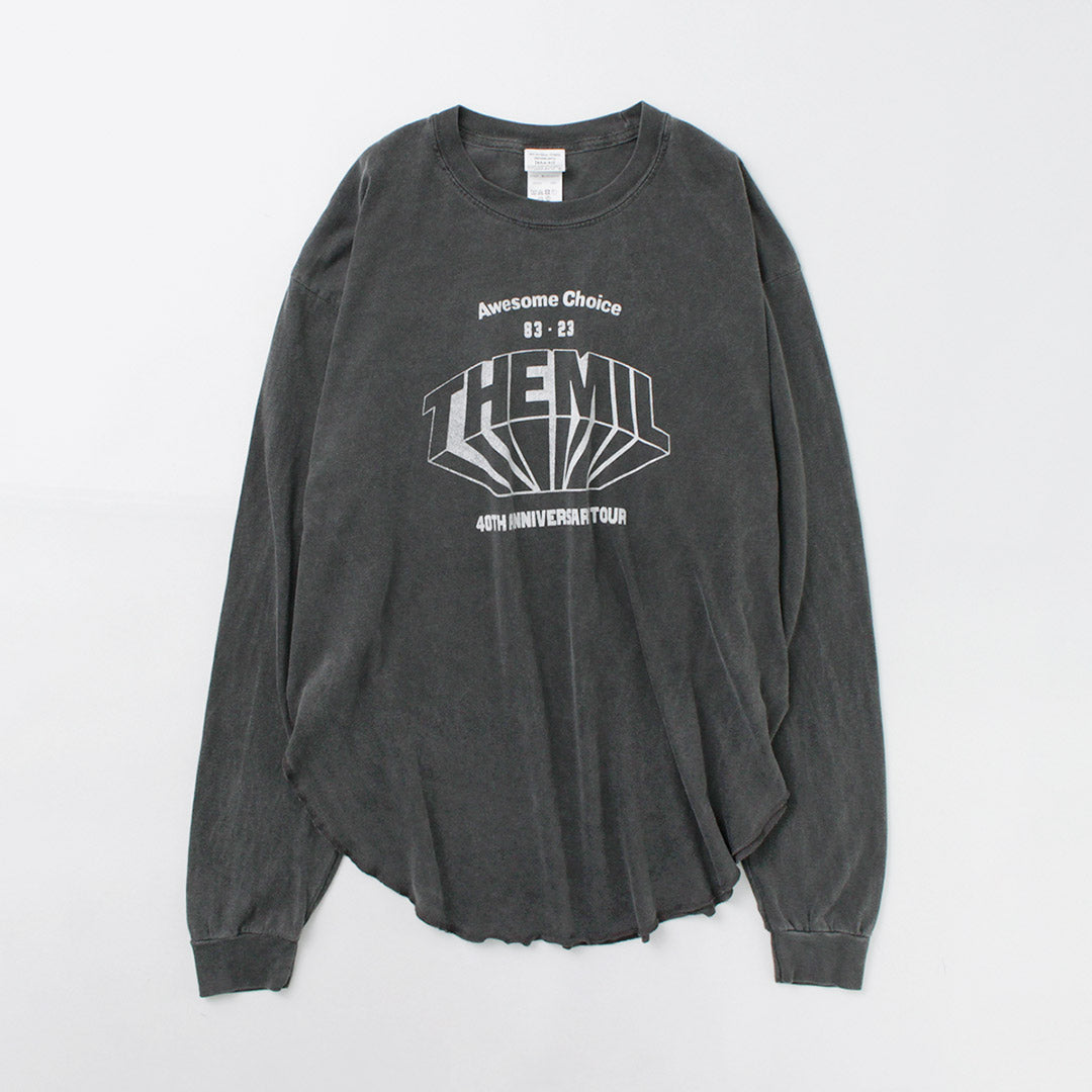 【20%OFF】KHA:KI(カーキ) ラウンドヘム Tシャツ THE MIL