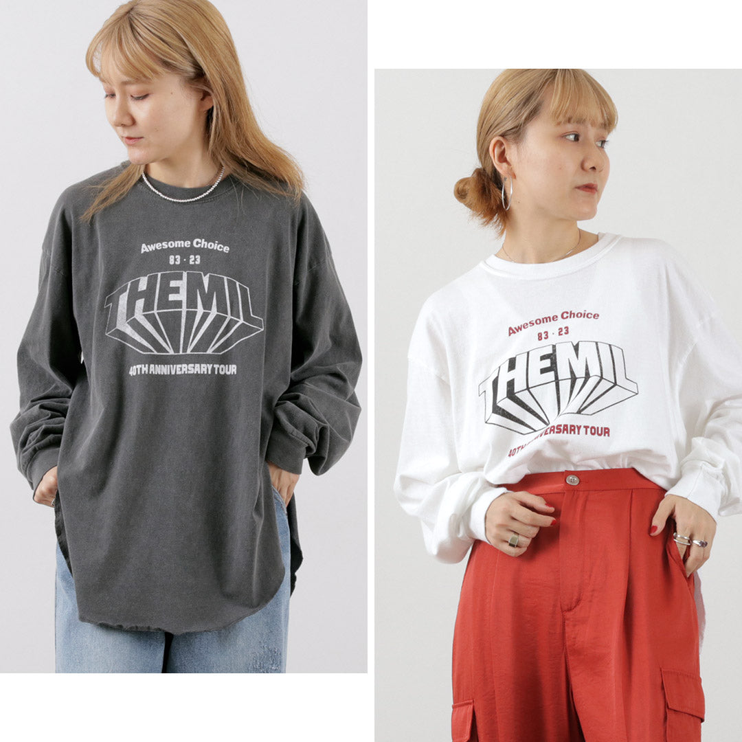 【20%OFF】KHA:KI(カーキ) ラウンドヘム Tシャツ THE MIL