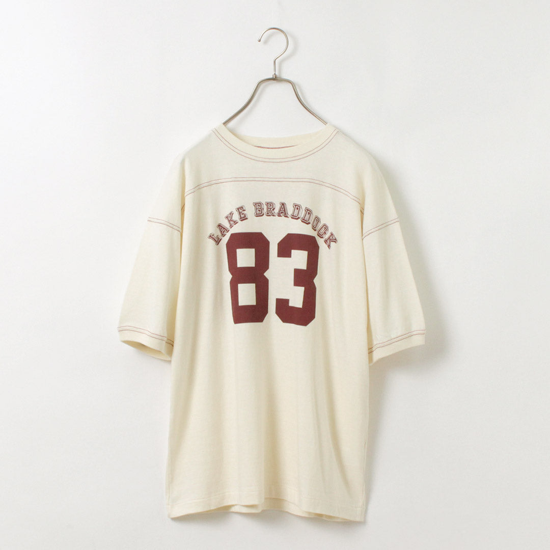 【50%OFF】SHINZONE(シンゾーン) フットボール Tシャツ 23AMSCU07