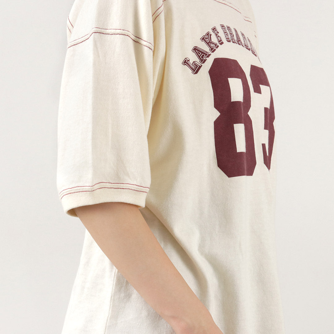 【50%OFF】SHINZONE(シンゾーン) フットボール Tシャツ 23AMSCU07