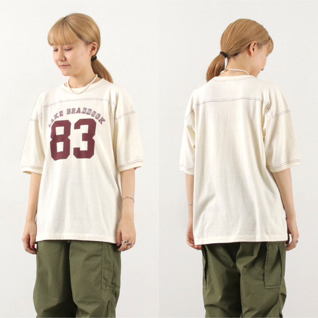 【50%OFF】SHINZONE(シンゾーン) フットボール Tシャツ 23AMSCU07