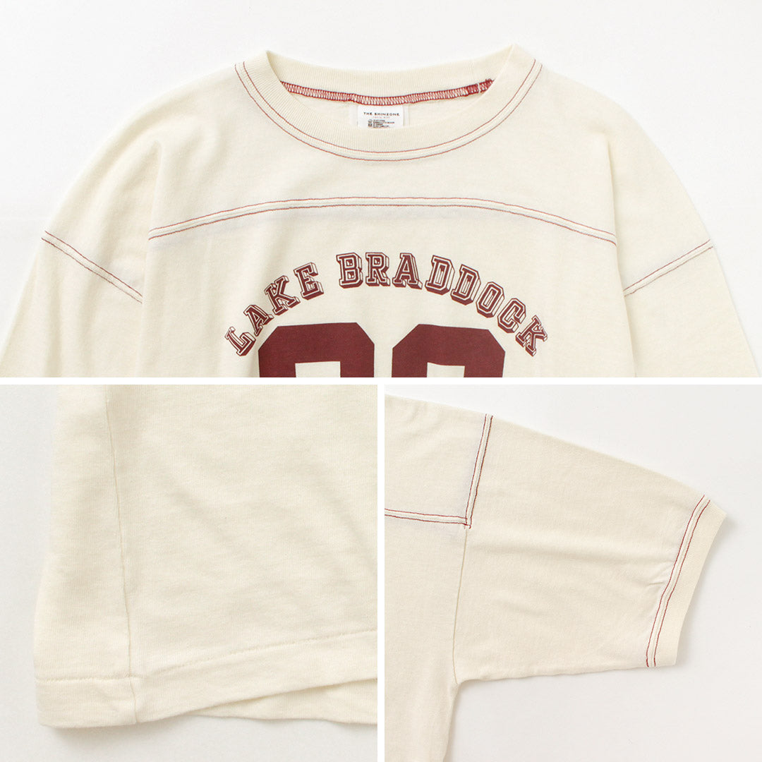 【50%OFF】SHINZONE(シンゾーン) フットボール Tシャツ 23AMSCU07