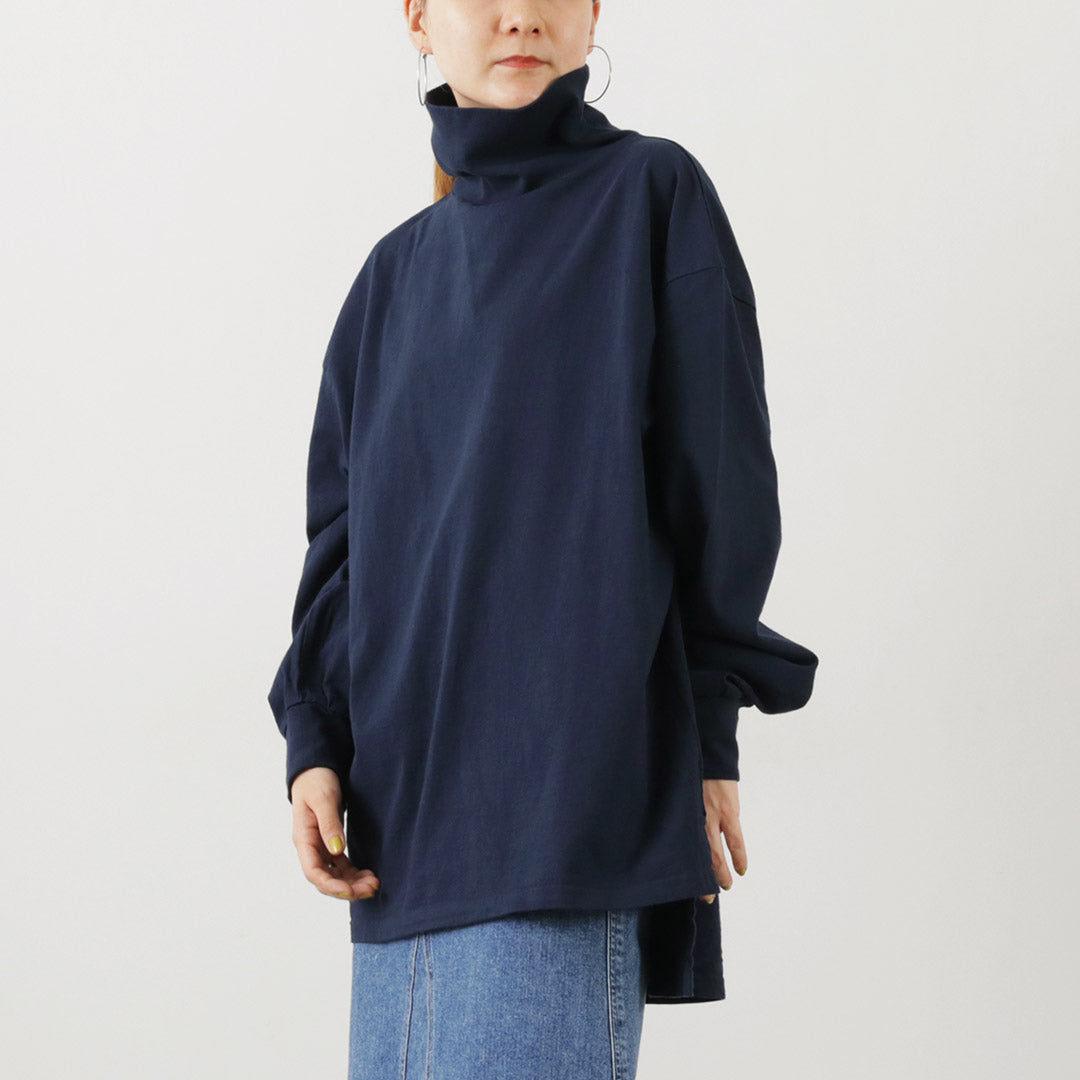 SHINZONE(シンゾーン) ハイネック オーバーTシャツ 23AMSCU02