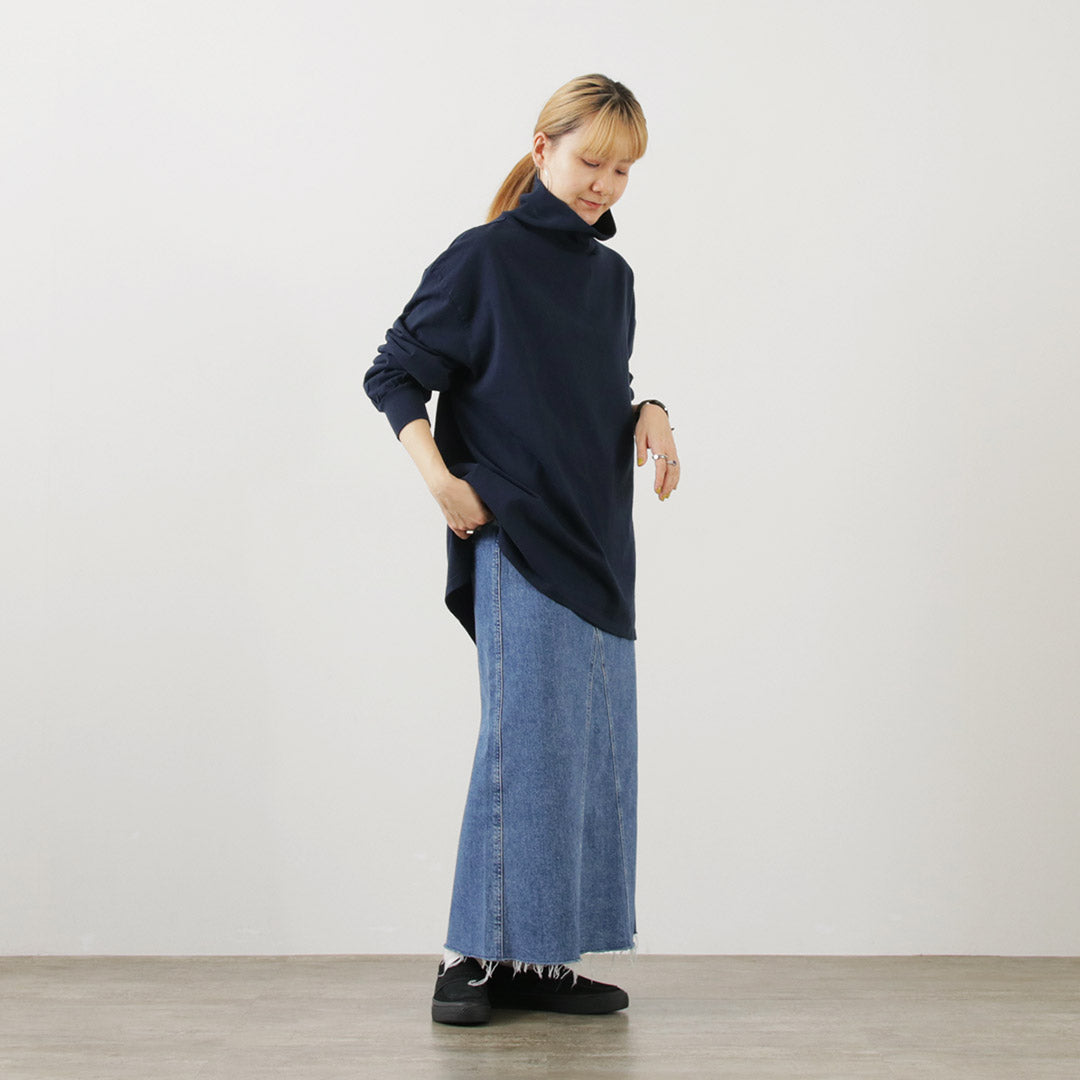 SHINZONE(シンゾーン) ハイネック オーバーTシャツ 23AMSCU02