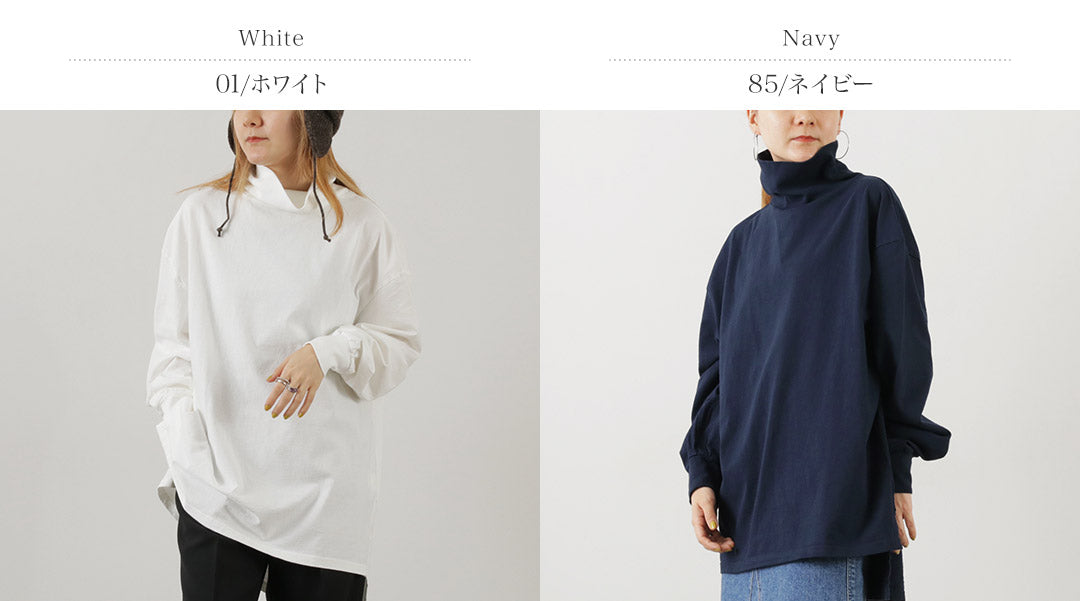 SHINZONE(シンゾーン) ハイネック オーバーTシャツ 23AMSCU02