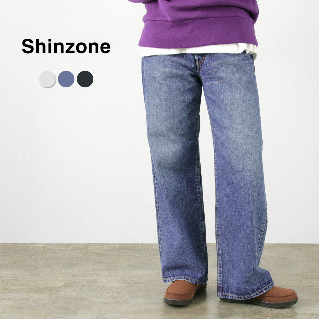 【30%OFF】SHINZONE(シンゾーン) バギージーンズ 23AMSPA04