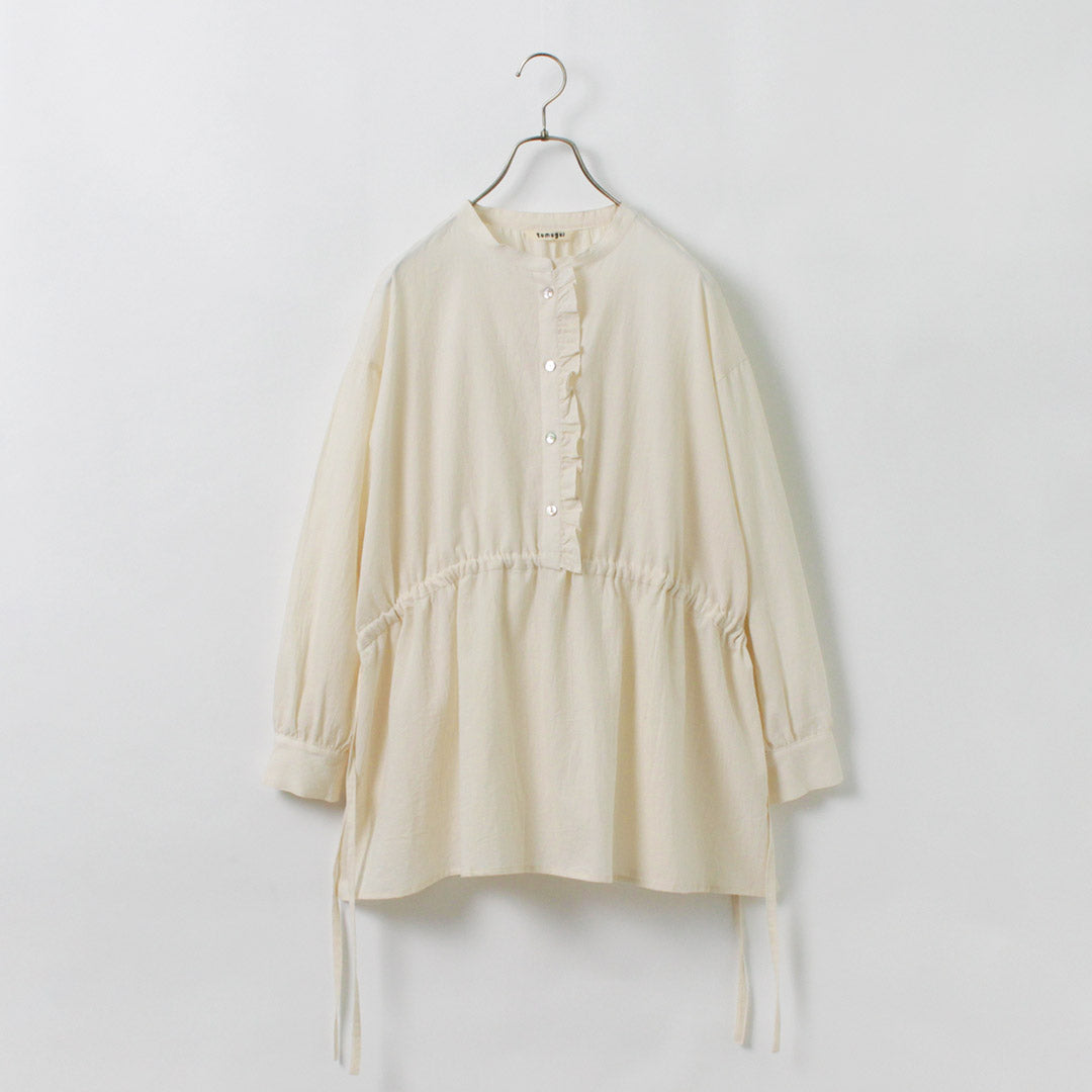 【50%OFF】TUMUGU(ツムグ) ふわふわローン チュニックブラウス