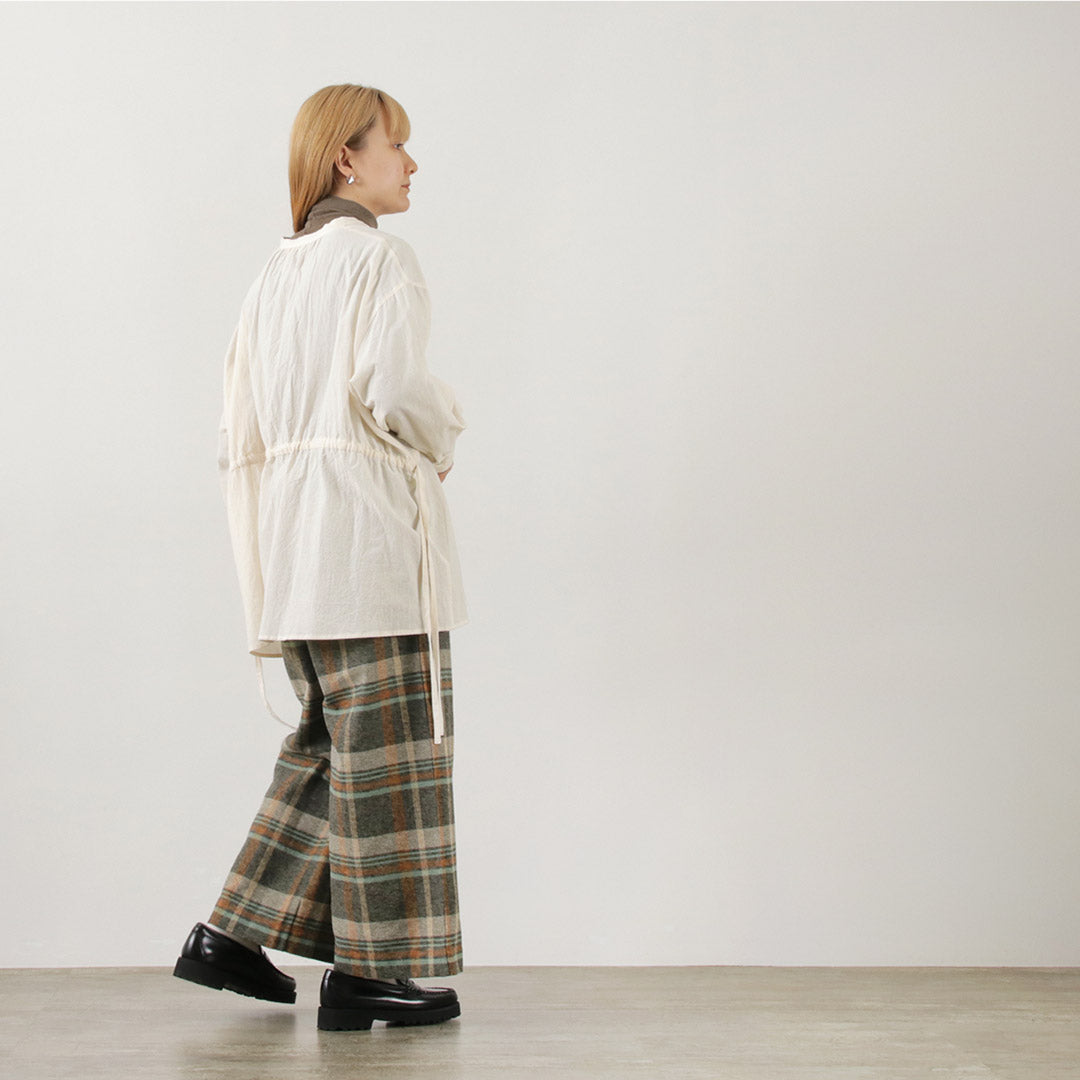 【50%OFF】TUMUGU(ツムグ) ふわふわローン チュニックブラウス