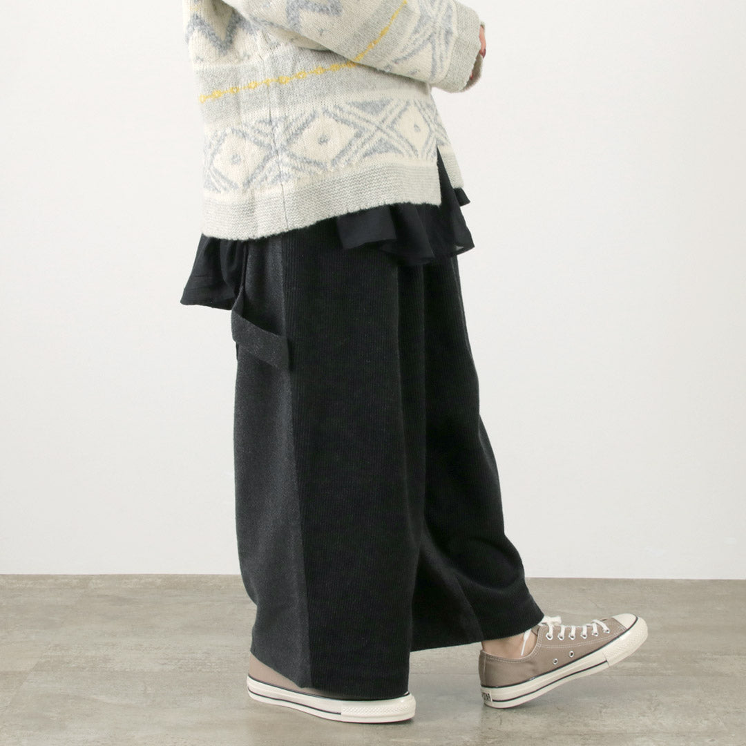 TUMUGU(ツムグ) ドッキングコーデュロイ パンツ