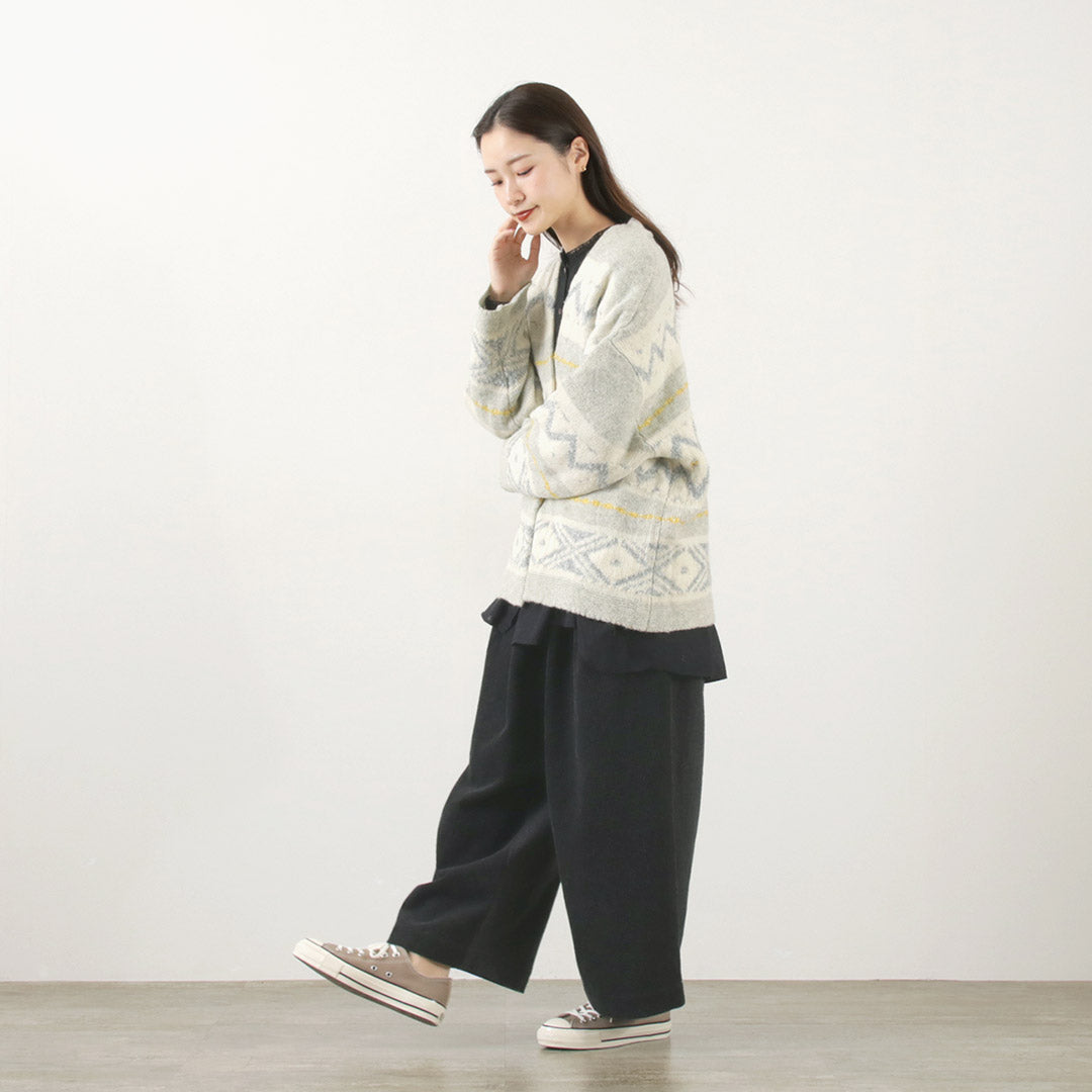 TUMUGU(ツムグ) ドッキングコーデュロイ パンツ