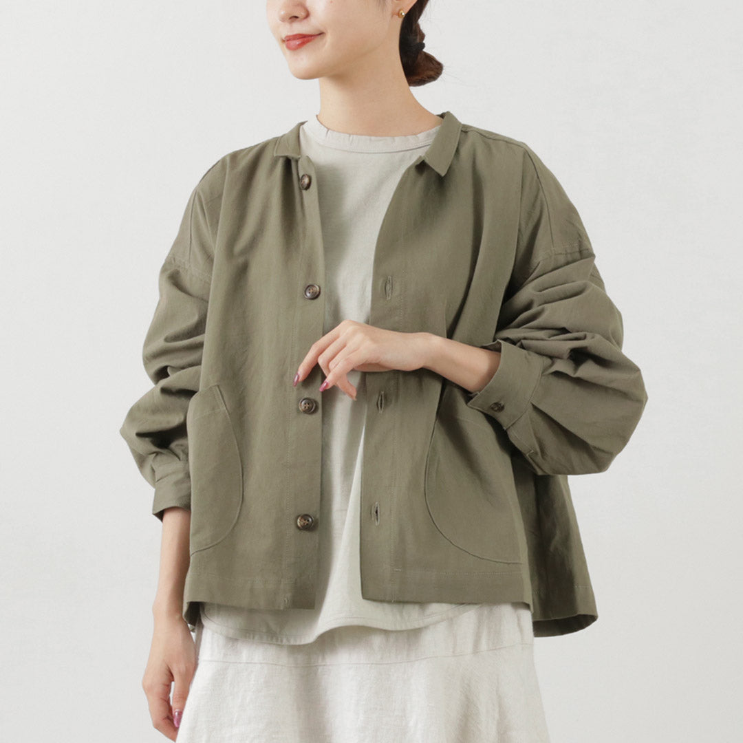 【30%OFF】TUMUGU(ツムグ) アンティーク バーバリー ブルゾン