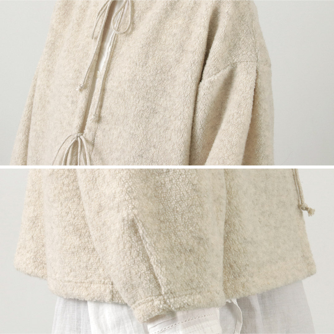 【30%OFF】TUMUGU(ツムグ) リサイクル ウールライト ボア