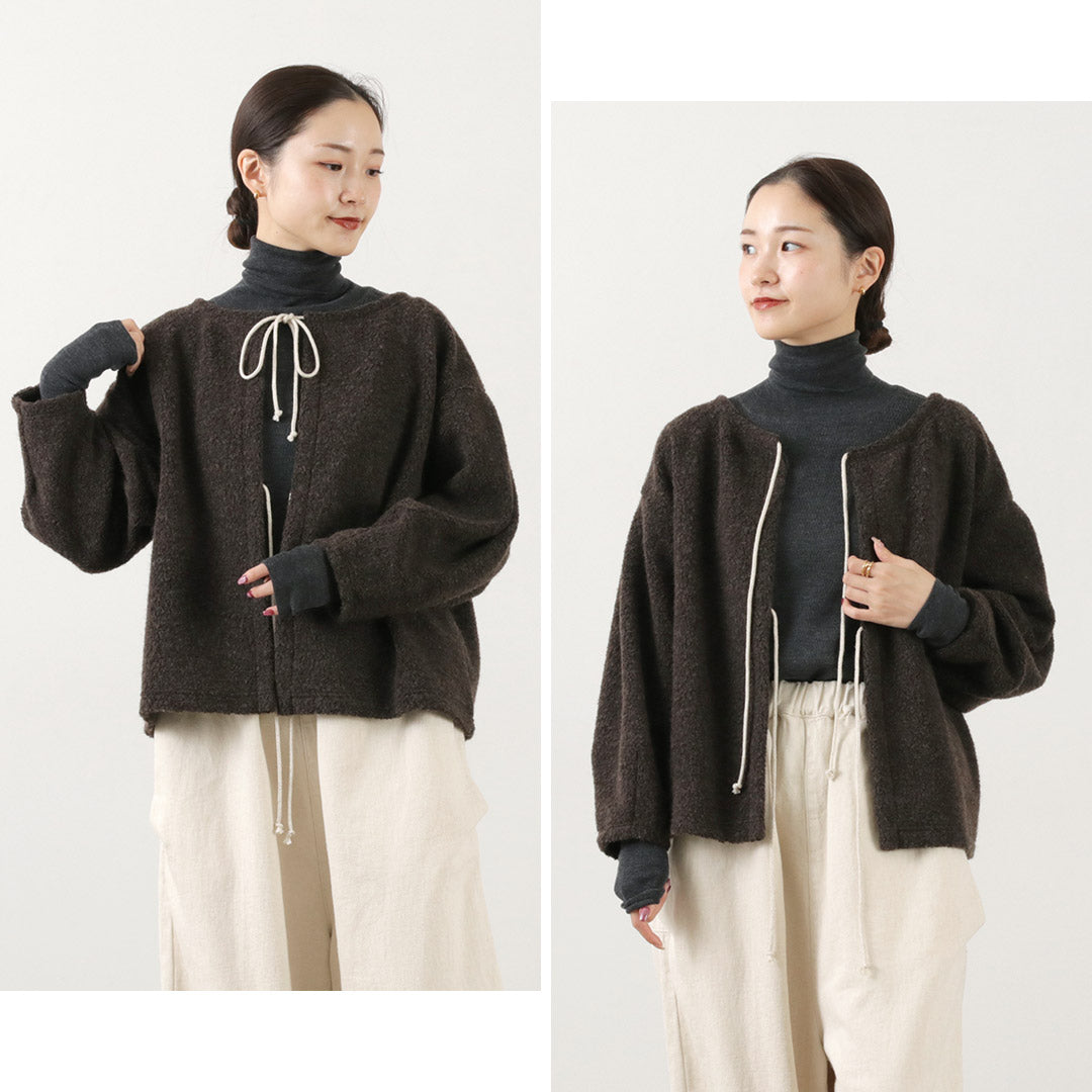 【30%OFF】TUMUGU(ツムグ) リサイクル ウールライト ボア