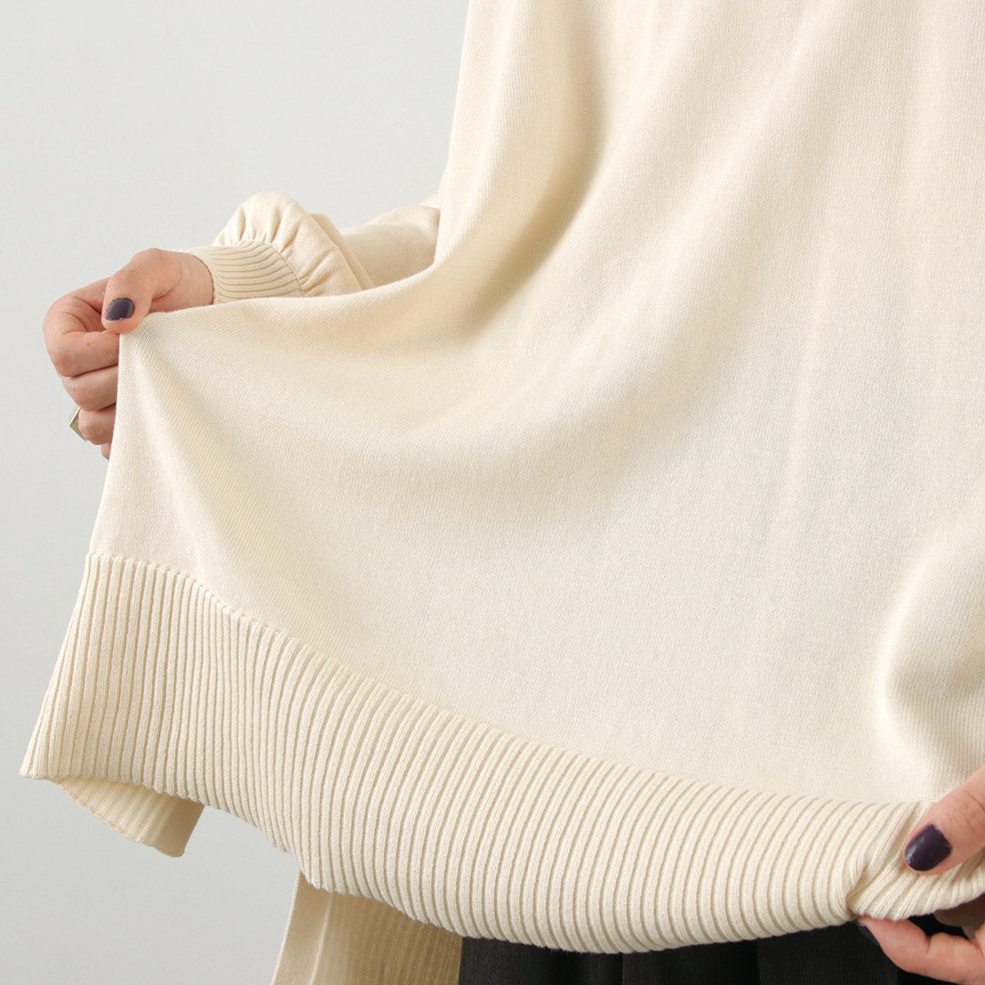 【30%OFF】TUMUGU(ツムグ) ランダムニット ビッグプルオーバー