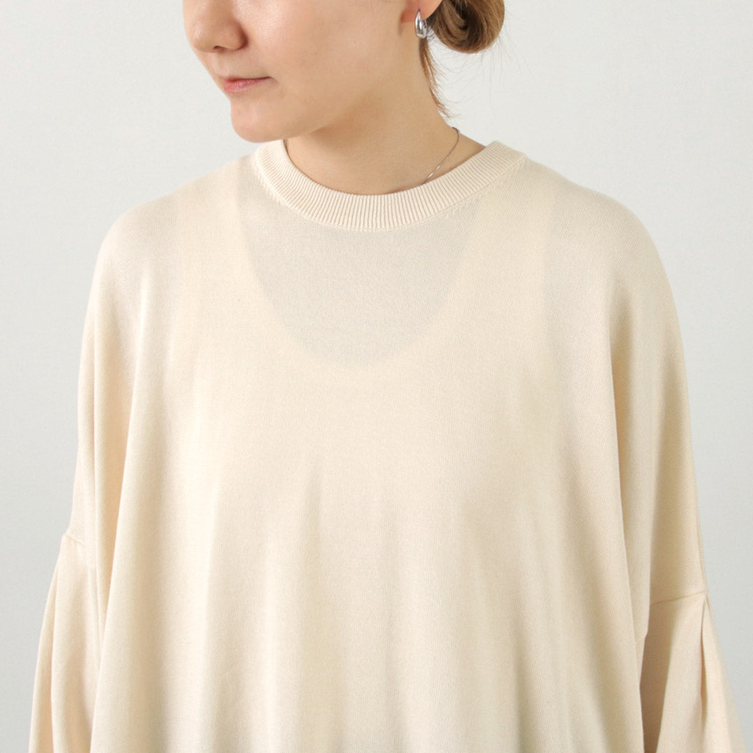 【30%OFF】TUMUGU(ツムグ) ランダムニット ビッグプルオーバー