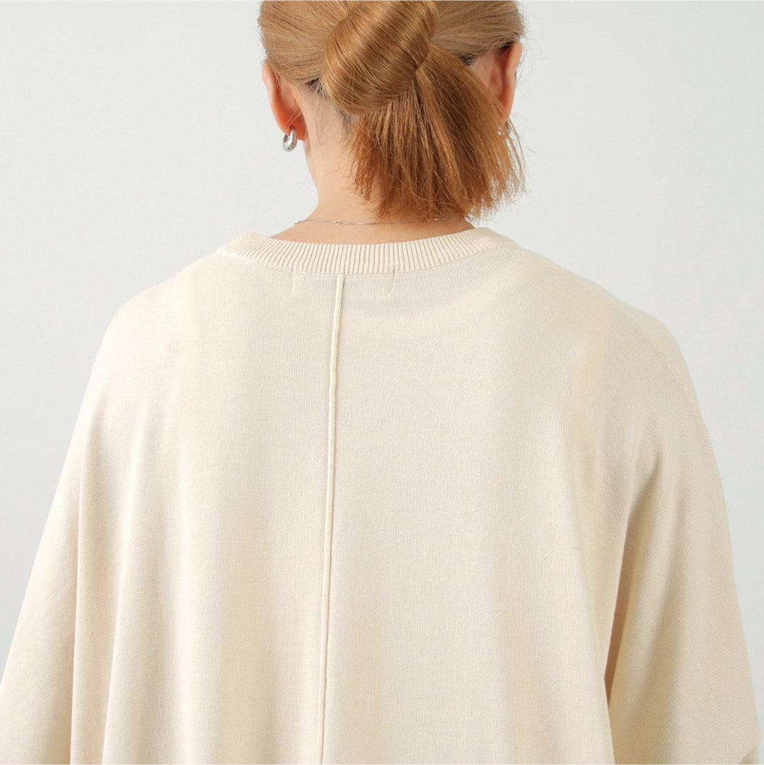 【30%OFF】TUMUGU(ツムグ) ランダムニット ビッグプルオーバー