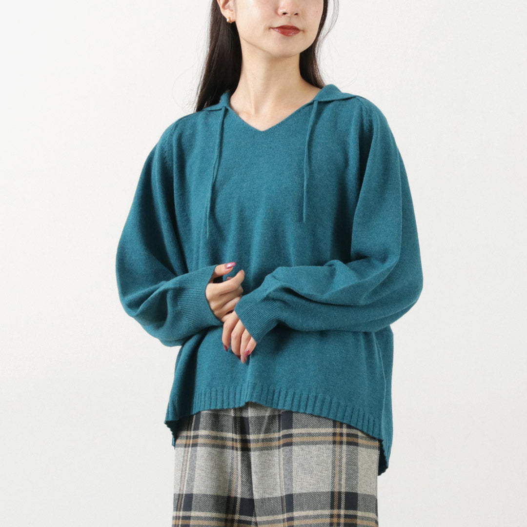 【30%OFF】TUMUGU(ツムグ) ふわふわウール プルオーバー