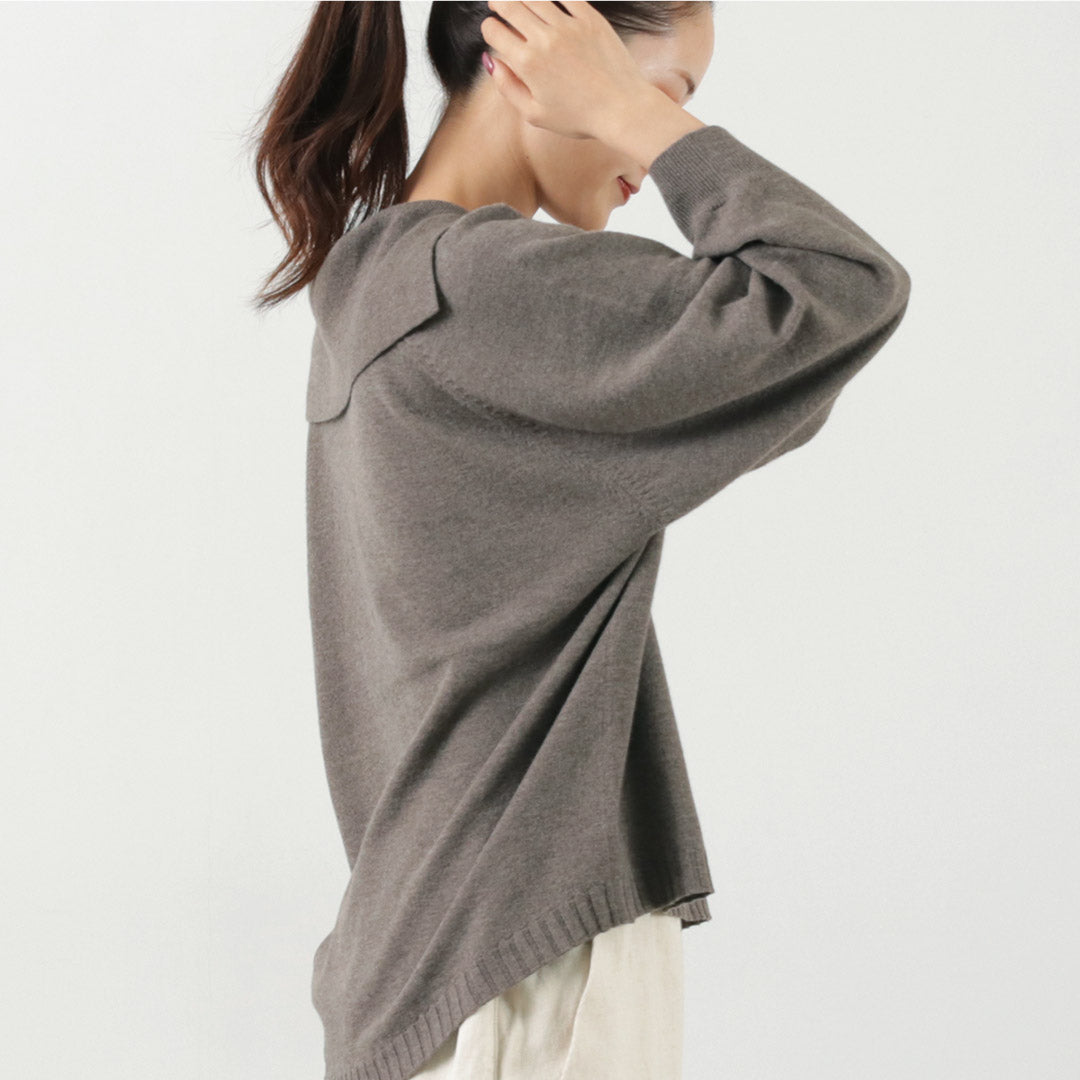 【30%OFF】TUMUGU(ツムグ) ふわふわウール プルオーバー
