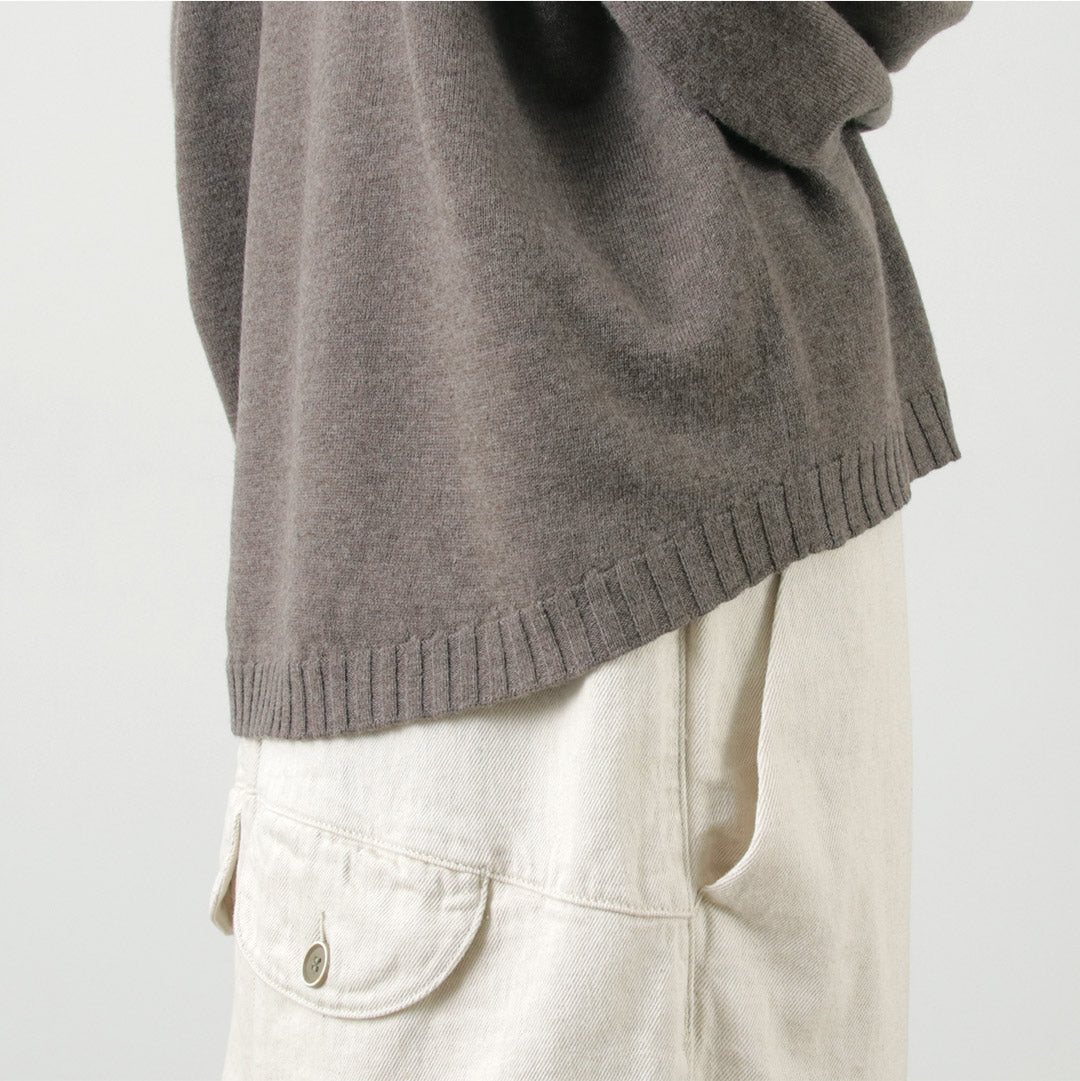 【30%OFF】TUMUGU(ツムグ) ふわふわウール プルオーバー