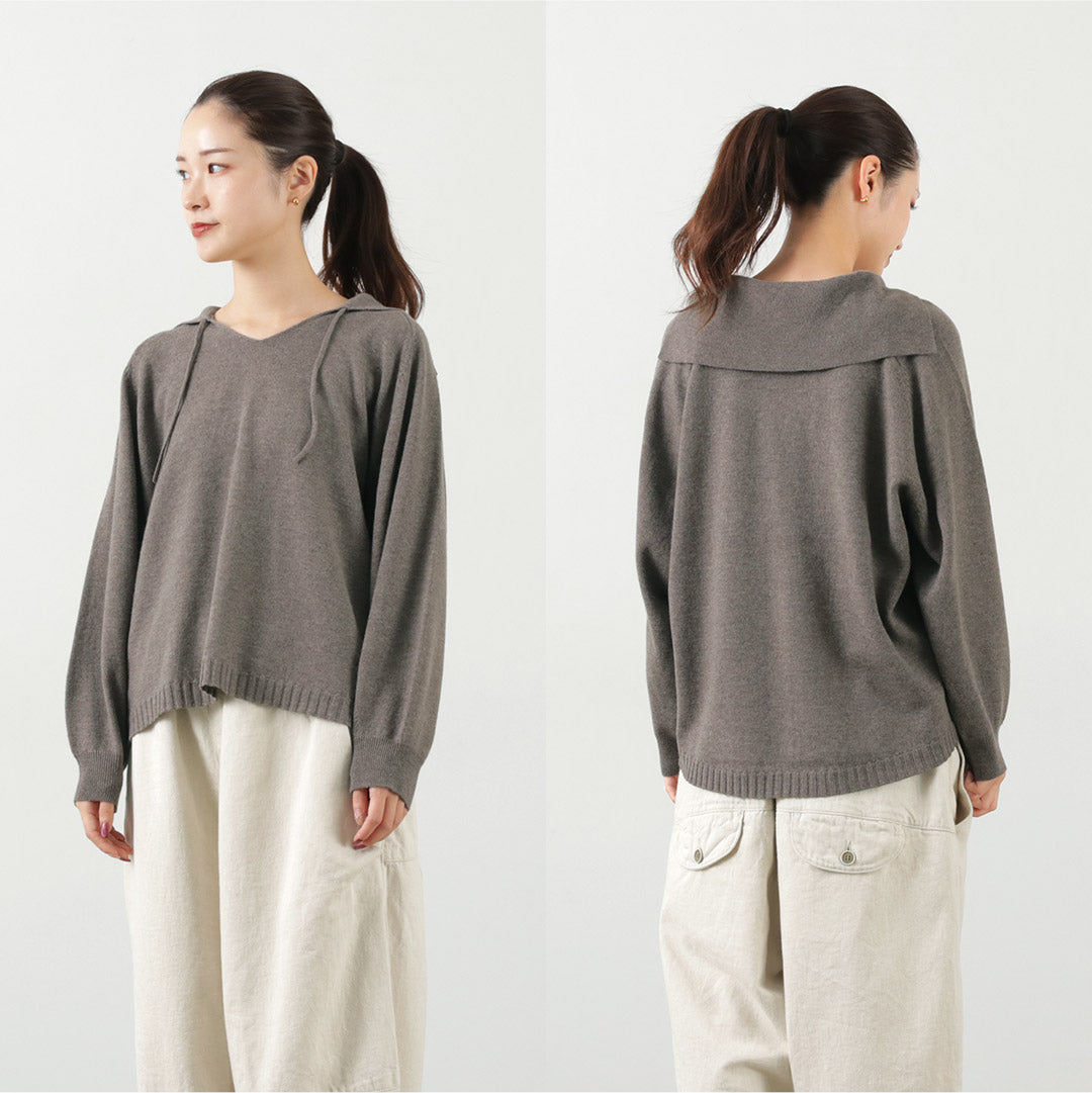 【30%OFF】TUMUGU(ツムグ) ふわふわウール プルオーバー