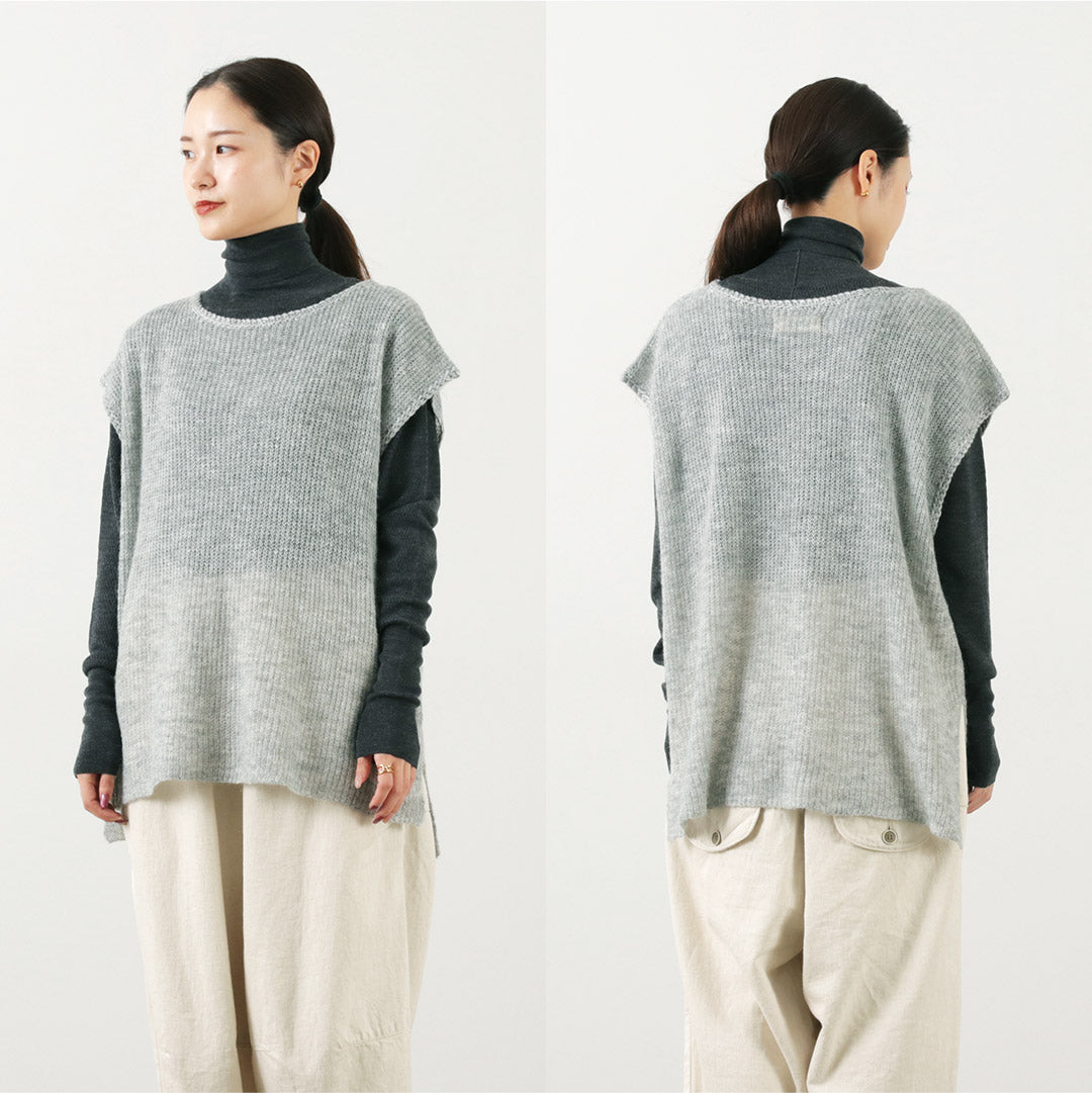 【30%OFF】TUMUGU(ツムグ) モヘア ベスト