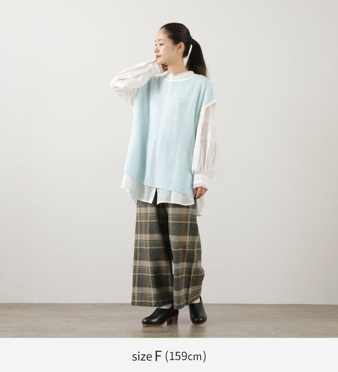 【30%OFF】TUMUGU(ツムグ) モヘア ベスト