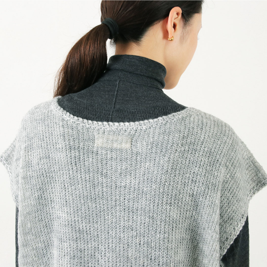 【30%OFF】TUMUGU(ツムグ) モヘア ベスト
