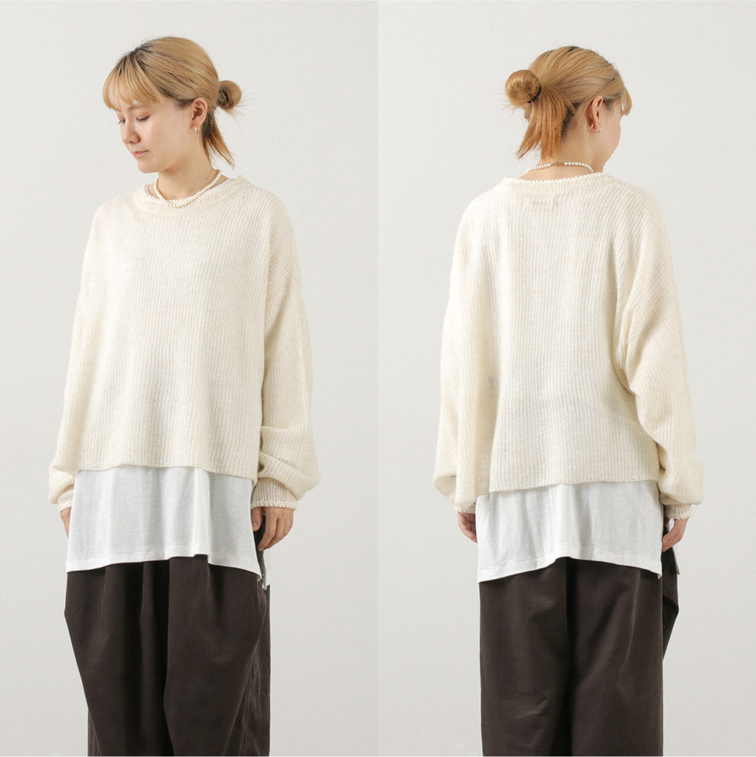 【30%OFF】TUMUGU(ツムグ) モヘア プルオーバー