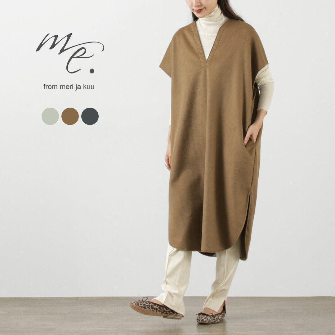 【30%OFF】ME.(ミードット) ポンチョ ワンピース