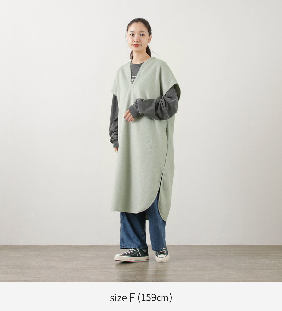 【30%OFF】ME.(ミードット) ポンチョ ワンピース