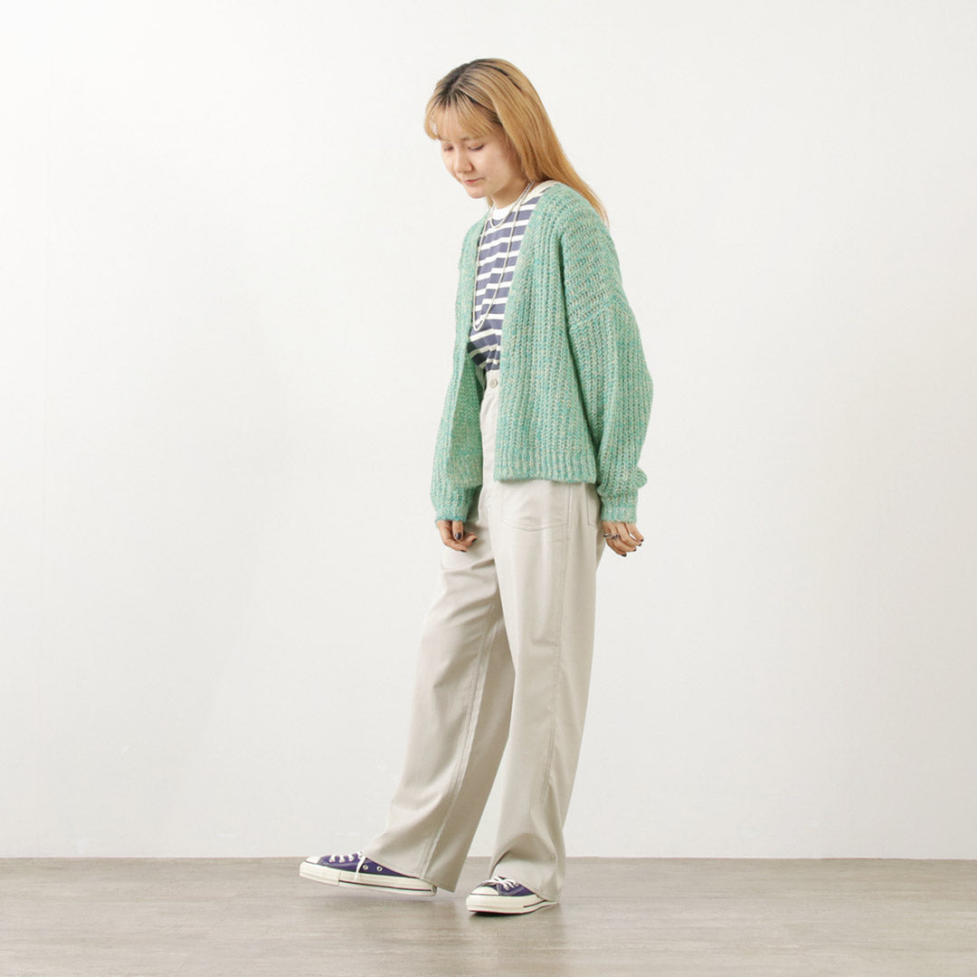 【30%OFF】LAITERIE(レイトリー) MIXアルパカウール カーディガン