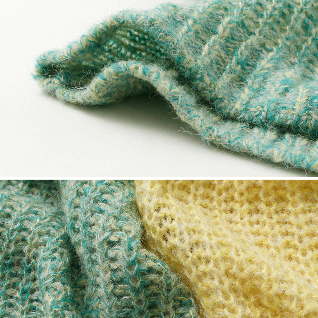 【30%OFF】LAITERIE(レイトリー) MIXアルパカウール カーディガン