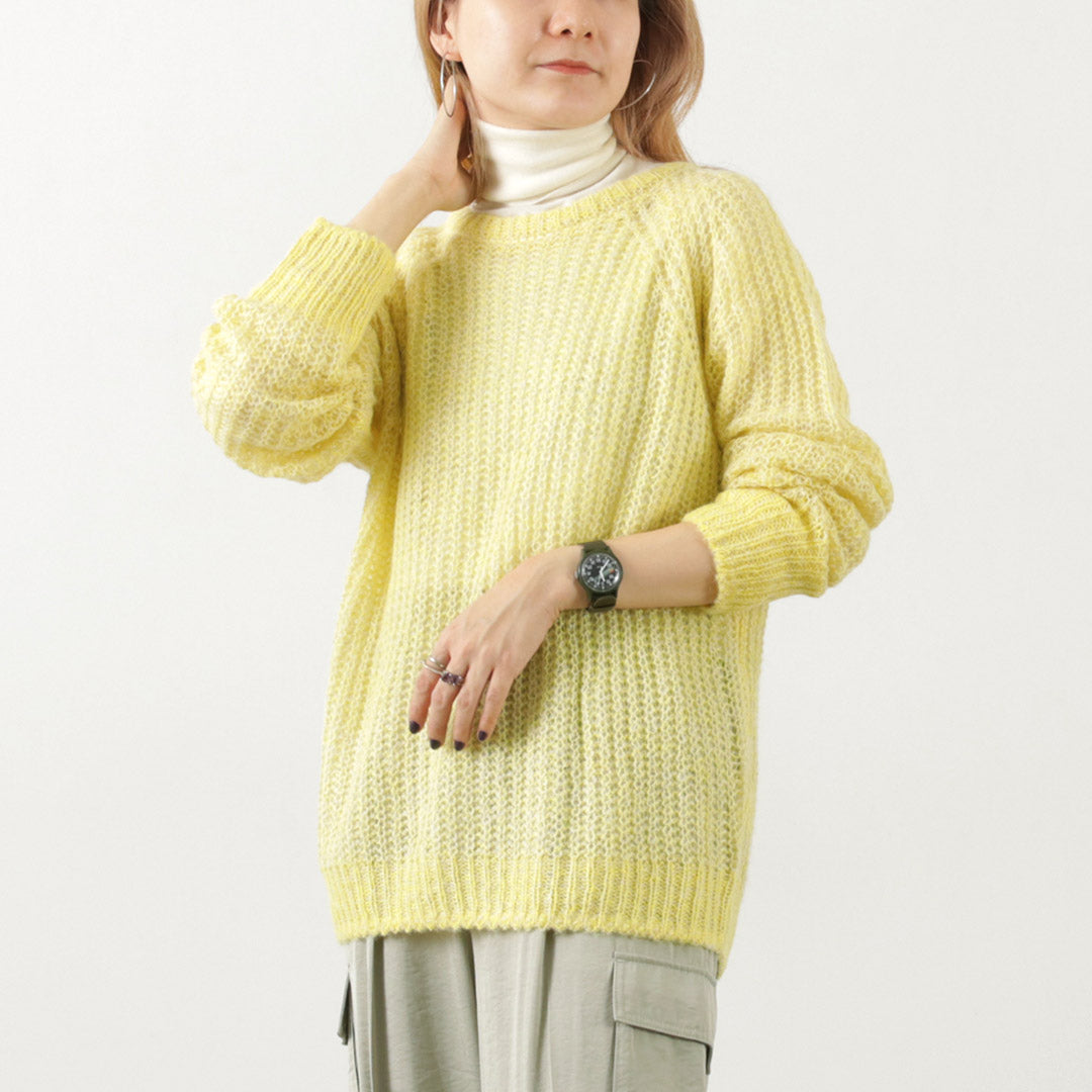 【30%OFF】LAITERIE(レイトリー) MIXアルパカウール プルオーバー